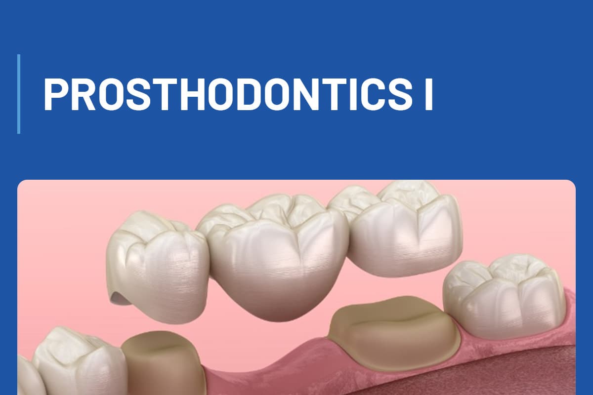 4.1 INBDE - Prosthodontics I